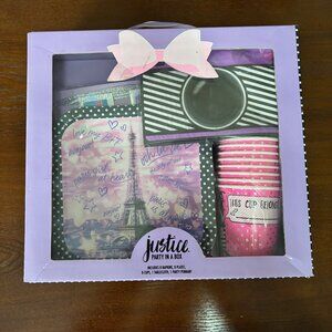 Happy Birthday Parisian Themed Party in a Box! New! Never Opened!